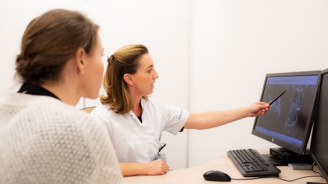 Eerste gesprek radiotherapie